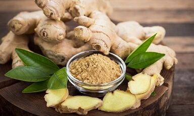 Ginger'ın potens için avantajları